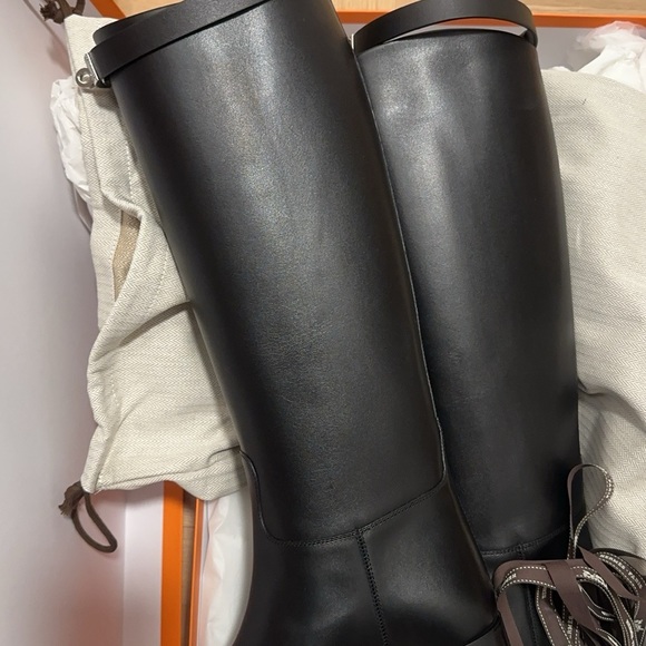 Hermes Jumping leather riding boots 36.5 Brand new - Picture 11 of 13